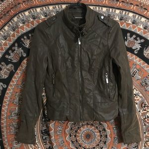 Brown Leather Jacket